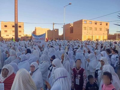 In January 2024, women in Figuig, who have been prominent in the biweekly protests against water privatisation, led a women's march.