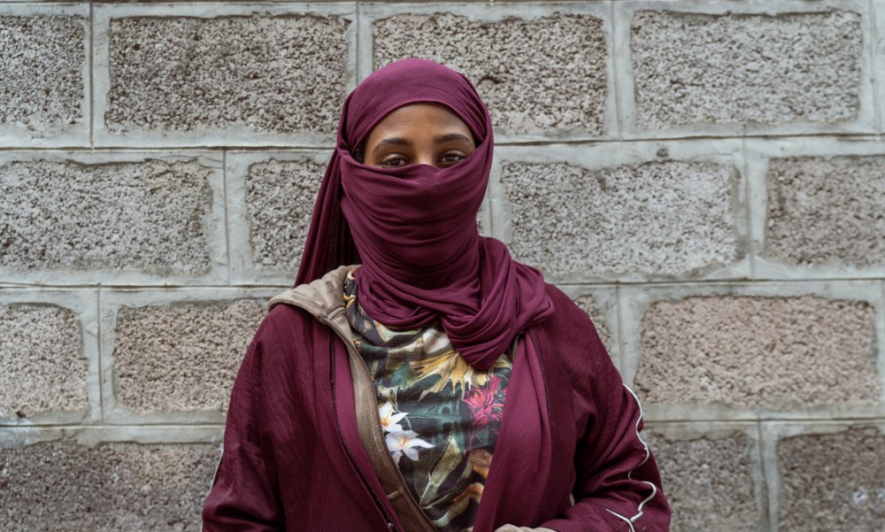Mariam traveled to Saudi Arabia when she was just 16 and mistreated by her employers. She fled and was eventually arrested and kept at a deportation camp in squalid conditions before being deported to Ethiopia. Credit: Jaclynn Ashly.