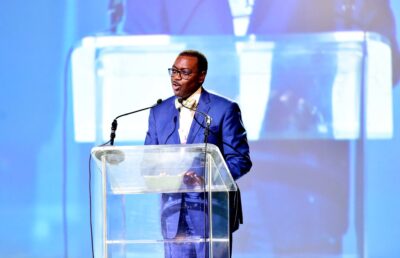 President of the African Development Bank (AfDB) Group Dr Akinwuni Adesina fossil fuels. Credit: GCIS.