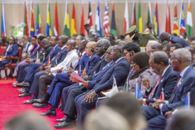 Leaders from Africa at the IDA21 Replenishment Summit called for an increase in donor contributions to the low-income financing arm of the World Bank. Credit: Primature de Côte d'Ivoire.