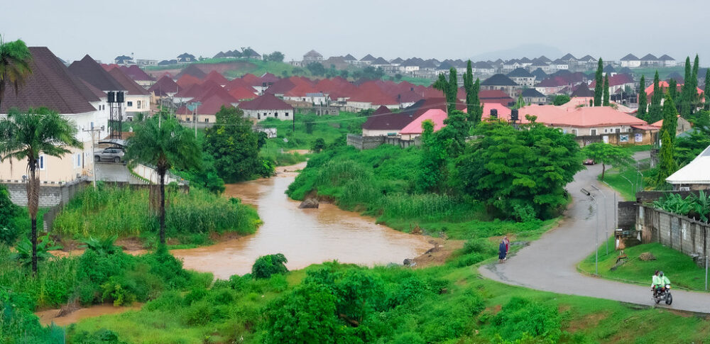 Floods rise in residential areas of Abuja, Nigeria, in 2023. Will COP29 take adaptation seriously? Credit: Santos Akhilele/World Meteorological Organisation.