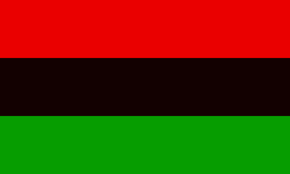 The Pan-African flag is also referred to as the Afro-American flag. Is Pan-Africanism an ideology for the diaspora?